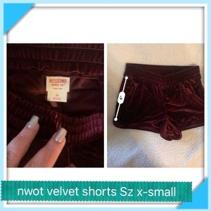 Velvet Shorts